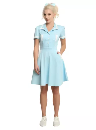 Twin Peaks Double R Diner Waitress Cosplay Dress | Hot Topic