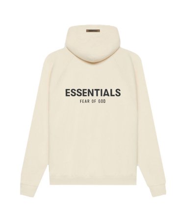fear of god essentials pullover hoodie