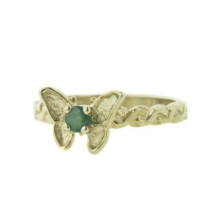 gold butterfly ring - Google Search