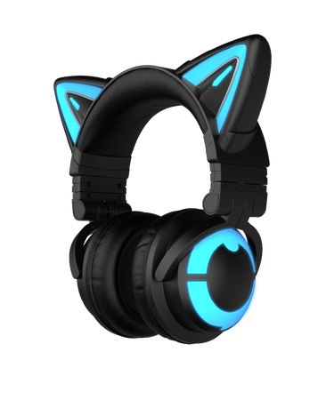 cat-ear wireless headphones