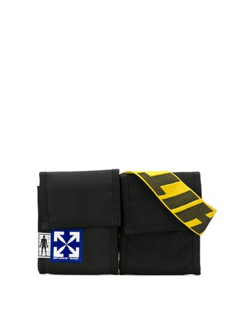 Off-White Two Pocket Belt Bag OMKN012S20H590411060 Black | Farfetch