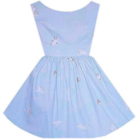 Kitty Watercolor Hepburn Dress – Bonne Chance Collections