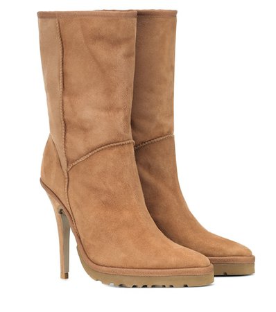 X UGG LS1 suede ankle boots