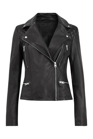 ALLSAINTS | Catch Leather Moto Jacket | HauteLook