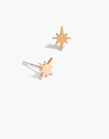 Vermeil Bright Star Stud Earrings