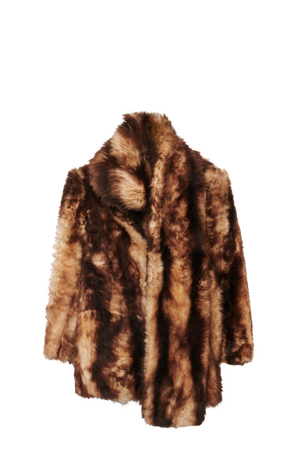 Loewe - Scarf coat in shearling