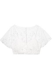 Rime Arodaky | Drew cotton-blend guipure lace jacket | NET-A-PORTER.COM