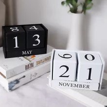 Modern Style Pine Wood House Shape Calendar DIY Art Crafts Home Decoration Accessories For Office room Christmas Gifts-in Figurines & Miniatures from Home & Garden on Aliexpress.com | Alibaba Group