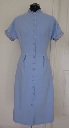 Replica of Allie's Blue Dress from "The Notebook" - Custom Order. $285.00, via Etsy. | The Notebook in 2019 | Dresses, Vintage dresses, Blue dresses