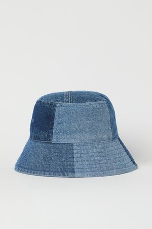 Denim Bucket Hat - Denim blue - Ladies | H&M US