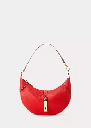 Polo ID Leather Mini Shoulder Bag for Women | Ralph Lauren® PT