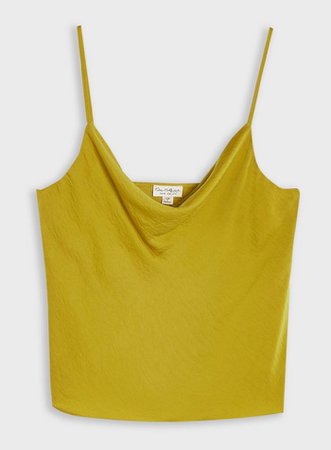 Lime Cowl Camisole Top | Miss Selfridge