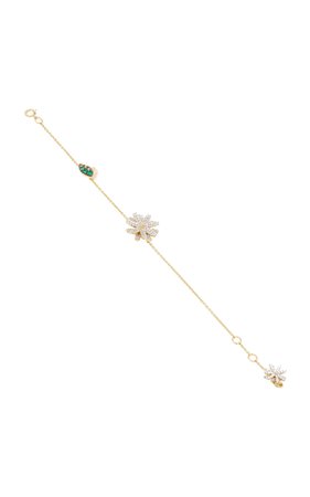 Daisy 14k Gold Vermeil And Diamond Bracelet By Anabela Chan | Moda Operandi