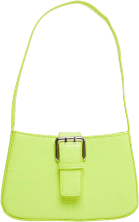 neon yellow bag