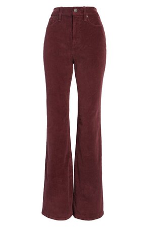 Madewell The Perfect Corduroy Flare Pants | Nordstrom