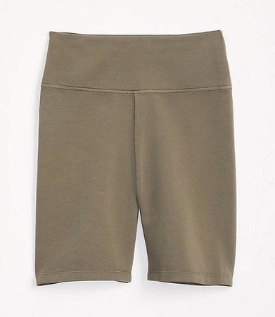 Terry Biker Shorts | Lou & Grey green