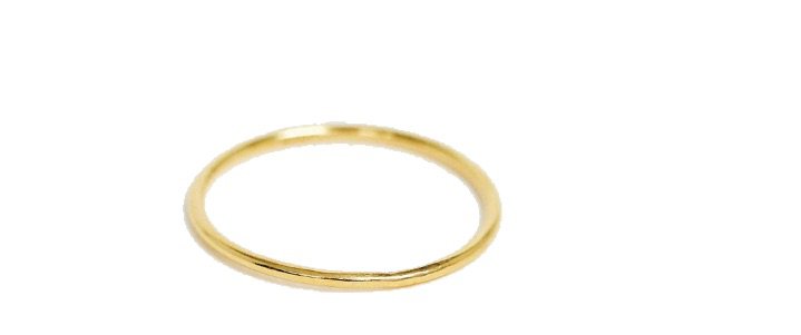 gold band ring ASOS