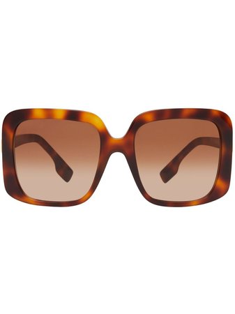 Burberry Oversize square-frame Sunglasses - Farfetch