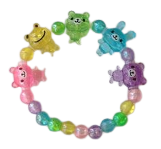 pastel rainbow cute bracelet