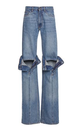 Low-Rise Straight-Leg Jeans By Coperni | Moda Operandi