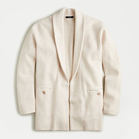 J.Crew: Camille Sweater-blazer With Shawl Collar For Women