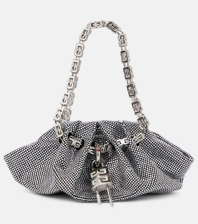 Givenchy - Kenny Mini crystal-embellished shoulder bag | Mytheresa