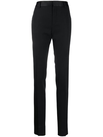 Saint Laurent slim-fit Tailored Trousers - Farfetch