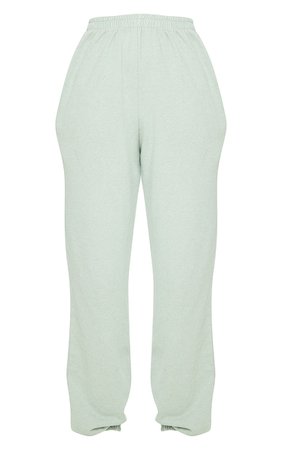 Mint Marl Casual Joggers | PrettyLittleThing USA