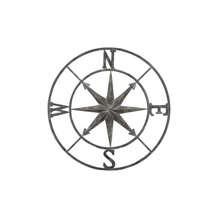 Three Posts Small White Round Compass Wall Décor & Reviews | Wayfair.ca