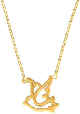 gold dove necklace - Google Search