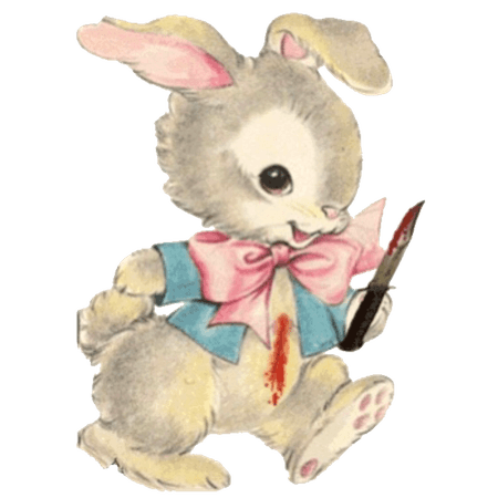 cias pngs // bunny with knife