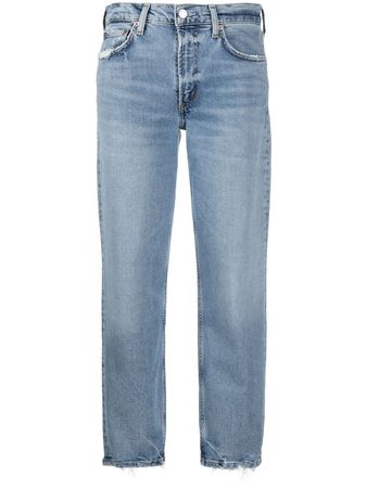 AGOLDE Kye Cropped straight-leg Jeans - Farfetch