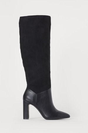 Knee-high boots - Black - Ladies | H&M