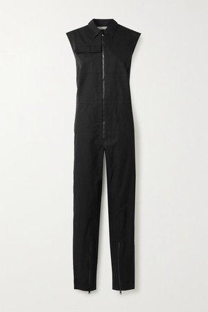 Cotton Jumpsuit - Black