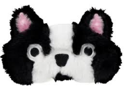 French Bulldog Furry Eye Mask