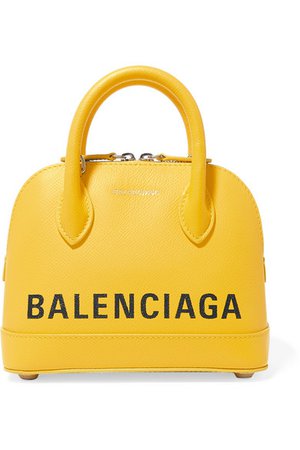 Balenciaga | Ville XXS AJ printed textured-leather tote | NET-A-PORTER.COM