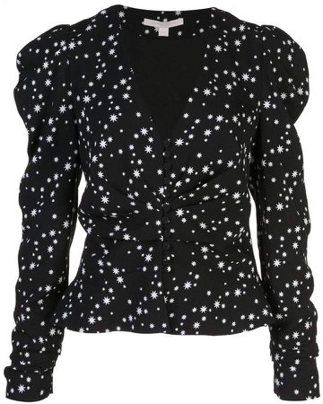 Star Print blouse