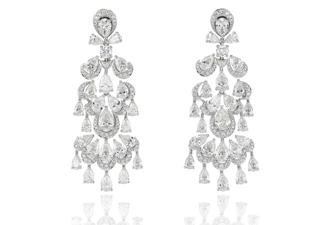 Chopard, Diamond earrings