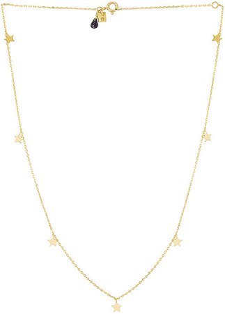 By Charlotte Gold Star Bright Necklace