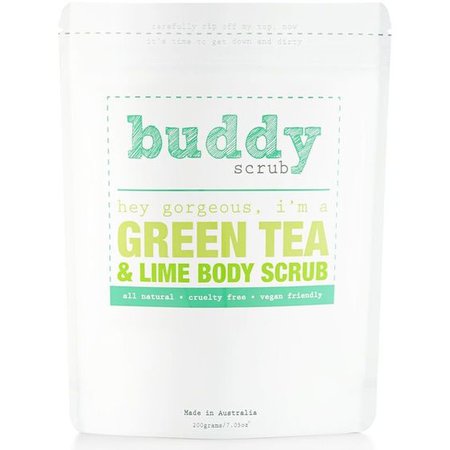 Buddy Scrub Green Tea & Lime Body Scrub 7-oz.