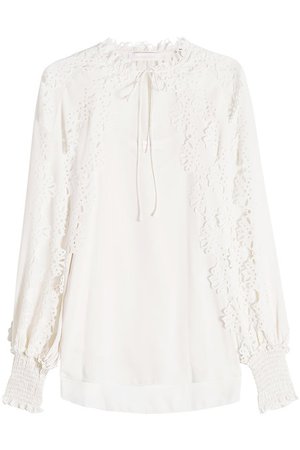 See by Chloé - Embellished Blouse - white