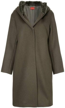 hooded winter coat