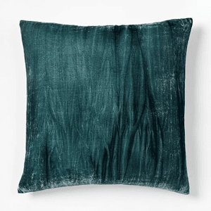 teal green pillow