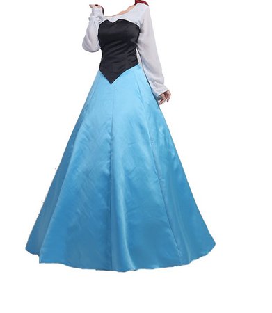 Ariel blue dress