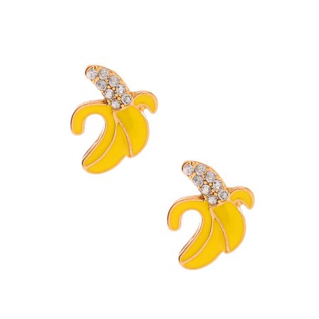 bananas earrings