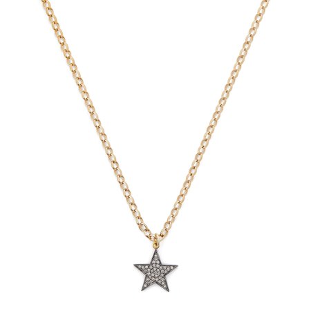 Pavé Diamond Large Star Pendant Necklace | Kirstie Le Marque - Goop Shop