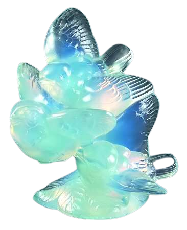 Glass bird by Lalique