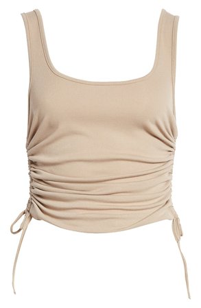 4th & Reckless Lindsay Ruched Tank | Nordstrom