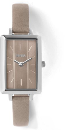 Eva Leather Strap Watch, 19mm