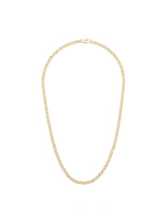 Shop gold Laura Lombardi Rolo chain necklace with Express Delivery - Farfetch